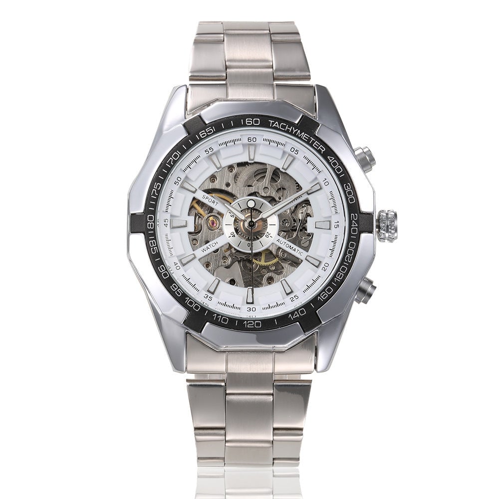 Luminous semi-automatic mechanical watch Image 1