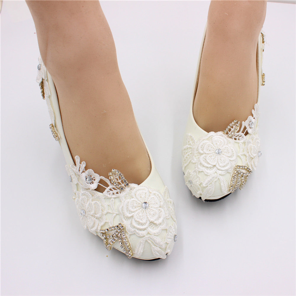 Bride Wedding Dress Shoes Image 7