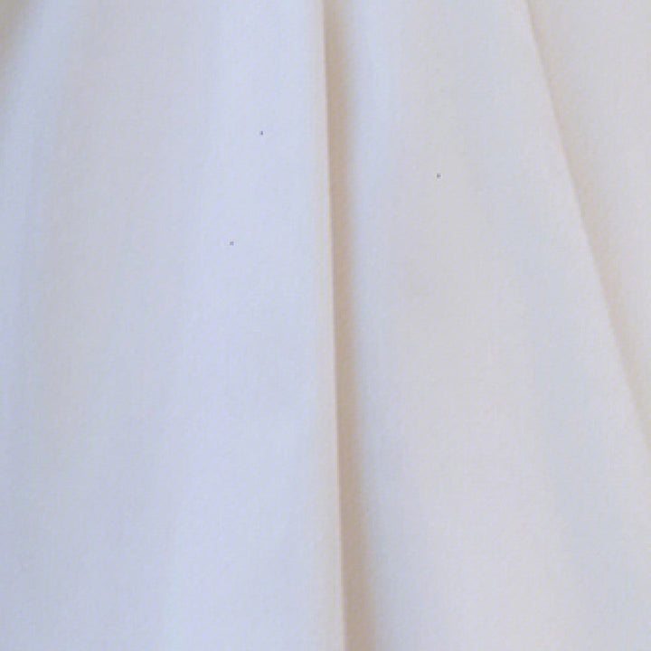 Satin Long Sleeved Light Wedding Dress Image 4