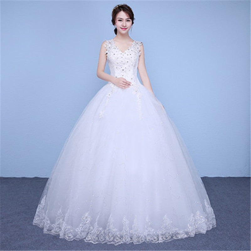 Wedding Dress Bridal Sleeves Wedding Wedding Dress Was Thin And Thin Image 4