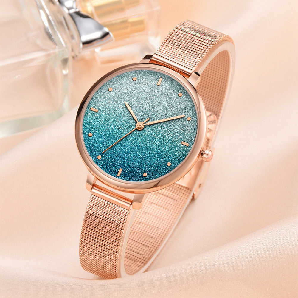 Women Bracelet And Wrist Watch Girl Exquisite Gift Box Set Image 4