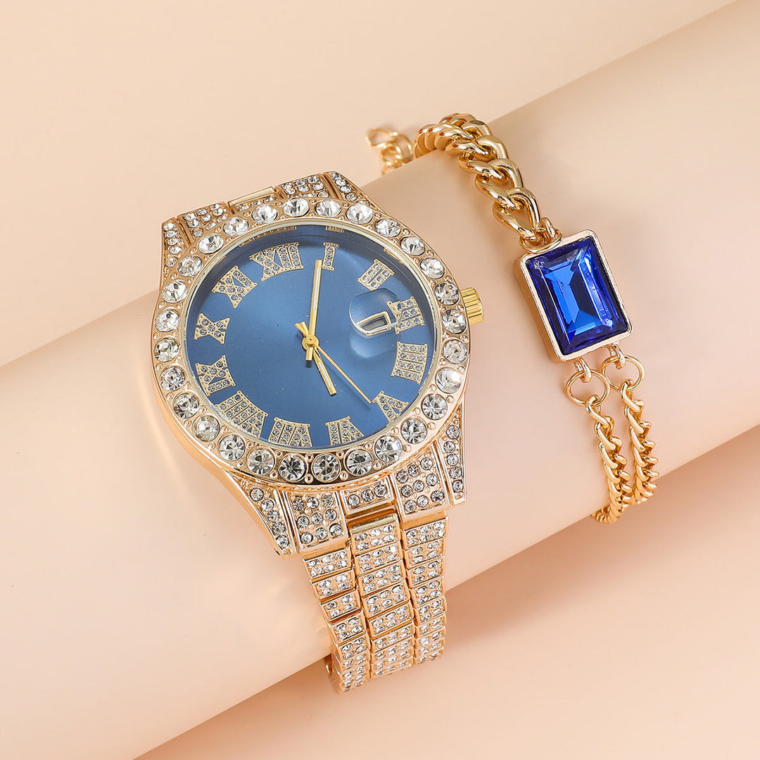 Womens Watch Set Fashionable Ins Style All-match Quartz Image 8