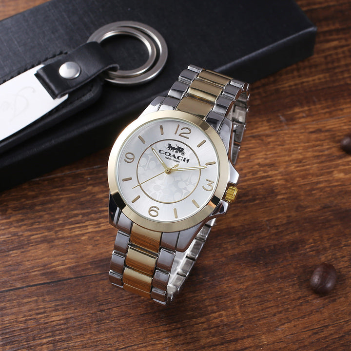 Boutique gift set belt Wallet tie quartz watch Image 3