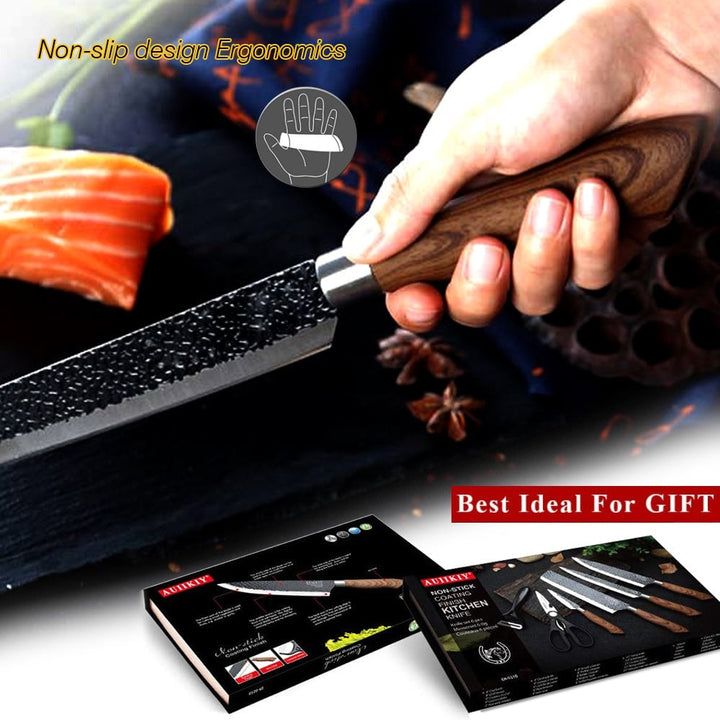 Gift Household Stainless Steel Kitchen Knife Six-piece Set Image 2