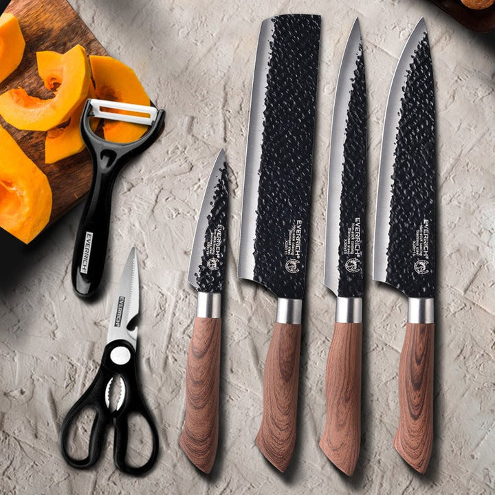 Gift Household Stainless Steel Kitchen Knife Six-piece Set Image 4