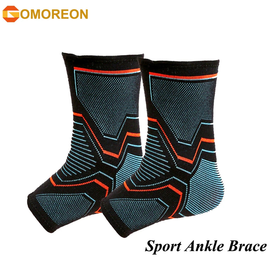 2Pcs Sport Ankle Fixing Supporter Ankle Brace Compression Support Sleeve Elastic Bandage Foot Cuffs Sports Running Socks Image 1