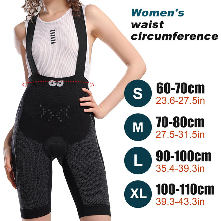 GOMOREON 1Pcs Cycling Shorts Ride Cycling Bib Shorts 3D Gel Padded Mens Cycling Bib Tights Shockproof Pro Team Bike Image 3