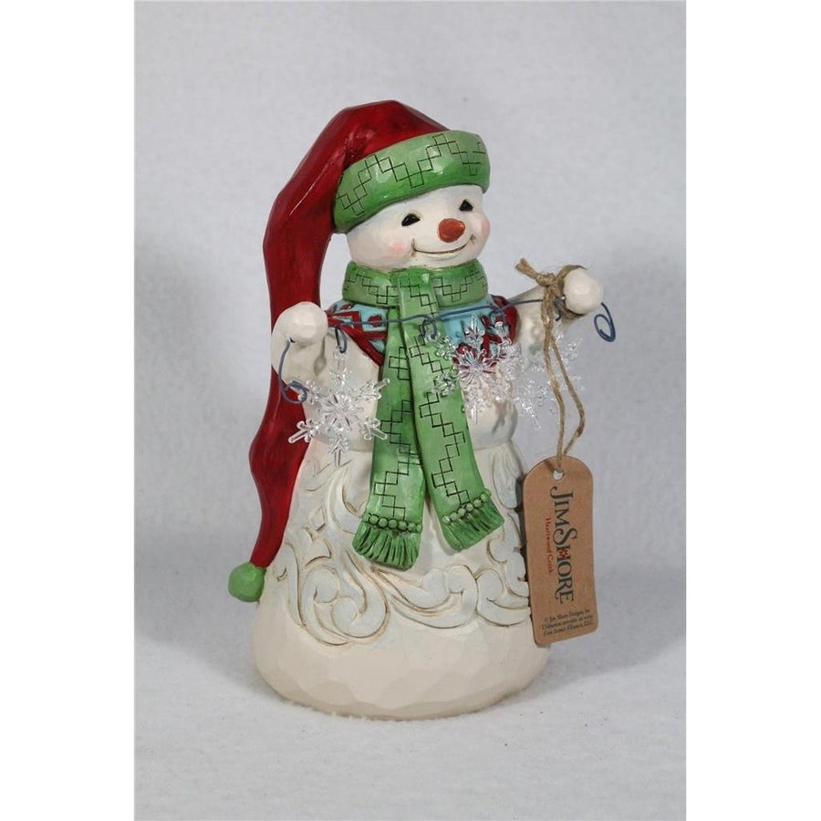 Jim Shore Heartwood Creek Figurine Snow Wonder - 2024 - in Box 6015459 Image 1