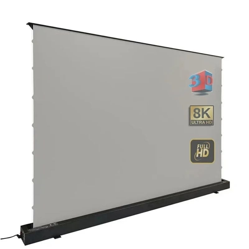 Electric Floor Rising 8K ALR Projector Screen Image 2