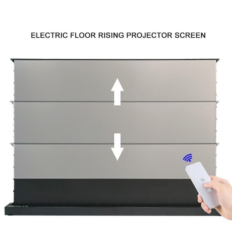 Electric Floor Rising 8K ALR Projector Screen Image 3