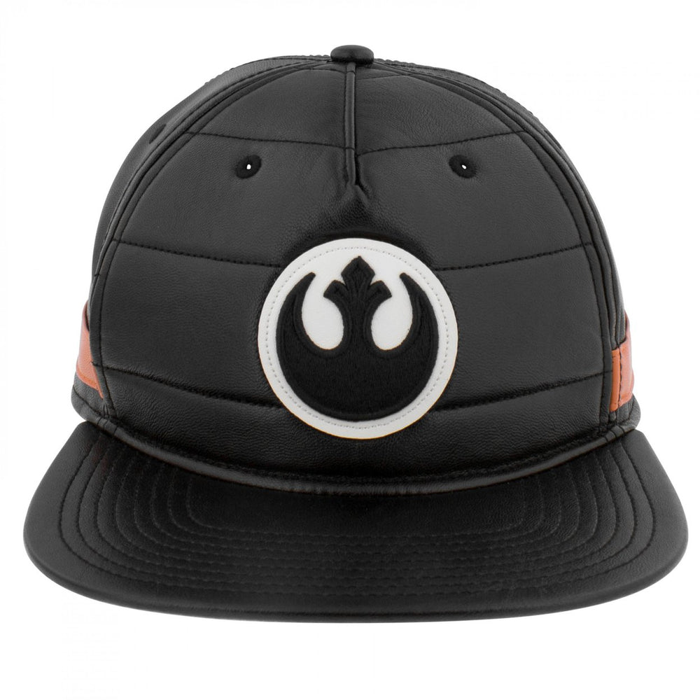 Star Wars Rebel Icon Flatbill Snapback Hat Image 2