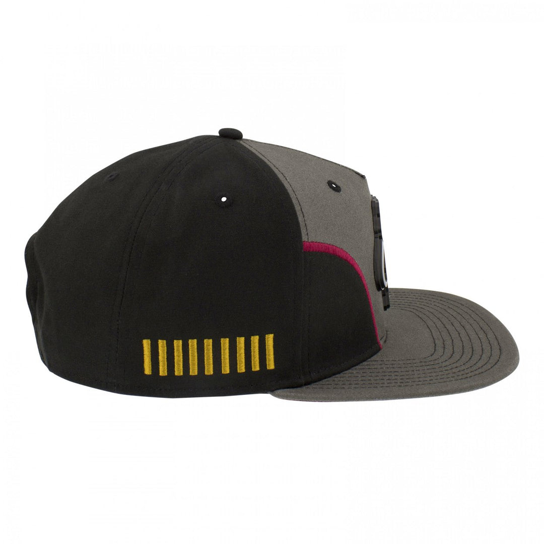 Star Wars Boba Fett Icons Flatbill Snapback Hat Image 4