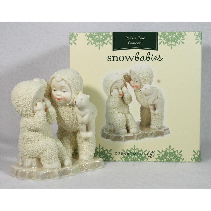 Snowbabies Dept 56 Peek-A-Boo - 2024 Figurine - in Box 6014145 Image 4