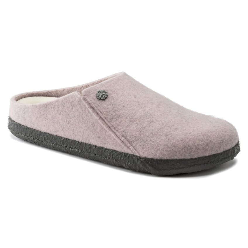 BIRKENSTOCK Zermatt Shearling Clog Soft Pink Wool Narrow Width 1020100 Image 1