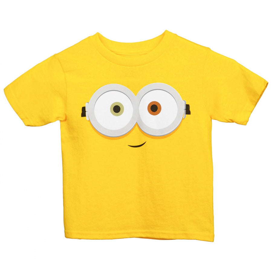 Minions Smiling Face Toddler T-Shirt Image 1