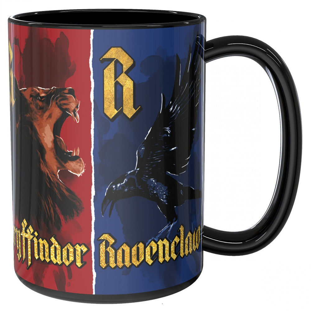 Harry Potter House Crests Ceramic Mug Image 2