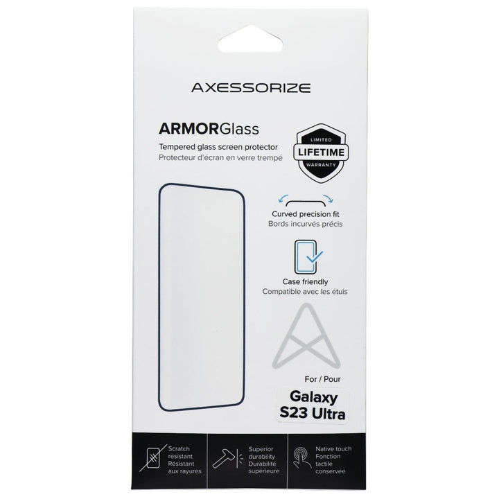 Axessorize ArmorGlass Screen Protector for Samsung Galaxy S23 Ultra Image 1