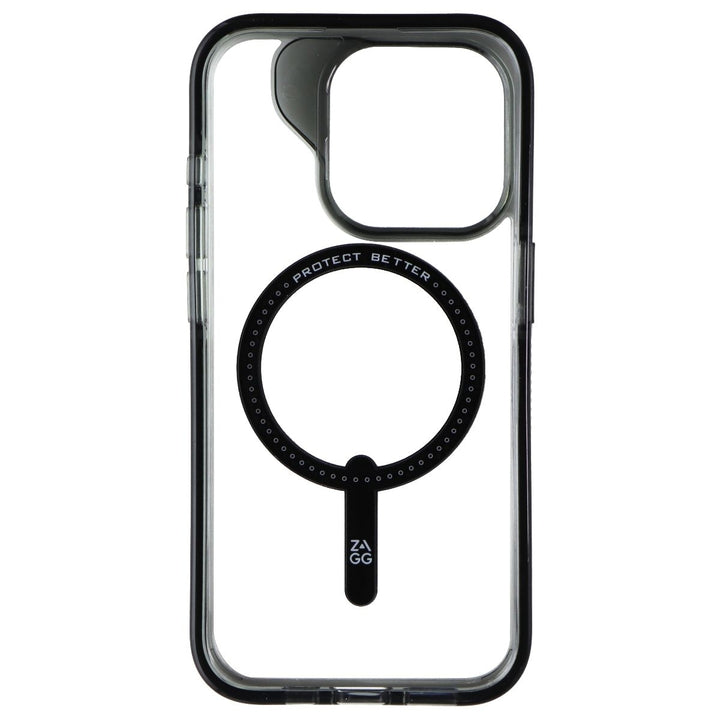 ZAGG Santa Cruz Snap Series Case for Apple iPhone 15 Pro - Clear/Black Image 3