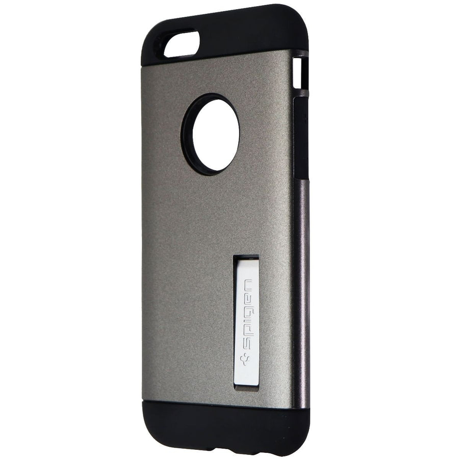 Spigen Slim Armor Series Dual Layer Case for iPhone 6/6s - Gunmetal/Black Image 1