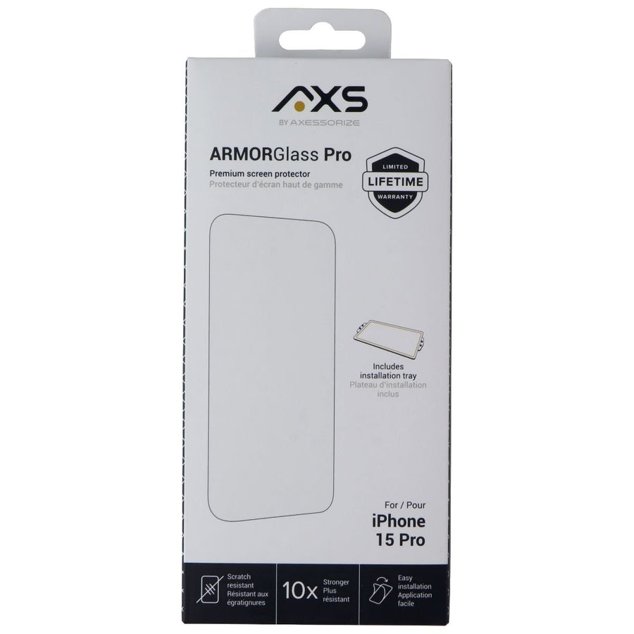 Axessorize ArmorGlass Pro Screen Protector for Apple iPhone 15 Pro Image 1