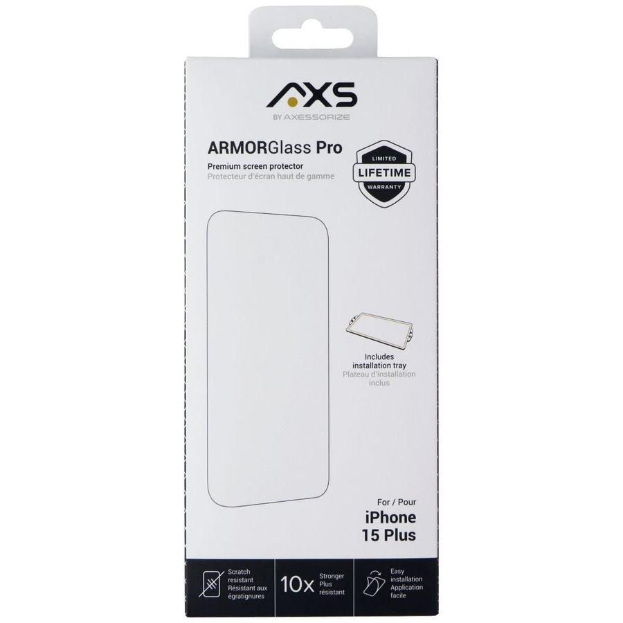 Axessorize ArmorGlass Pro Screen Protector for Apple iPhone 15 Plus Image 1