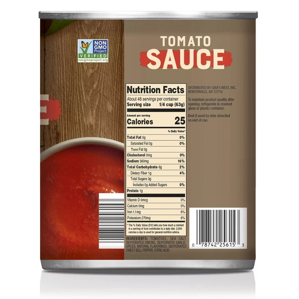 Members Mark Tomato Sauce (106 Ounce Can) Image 2