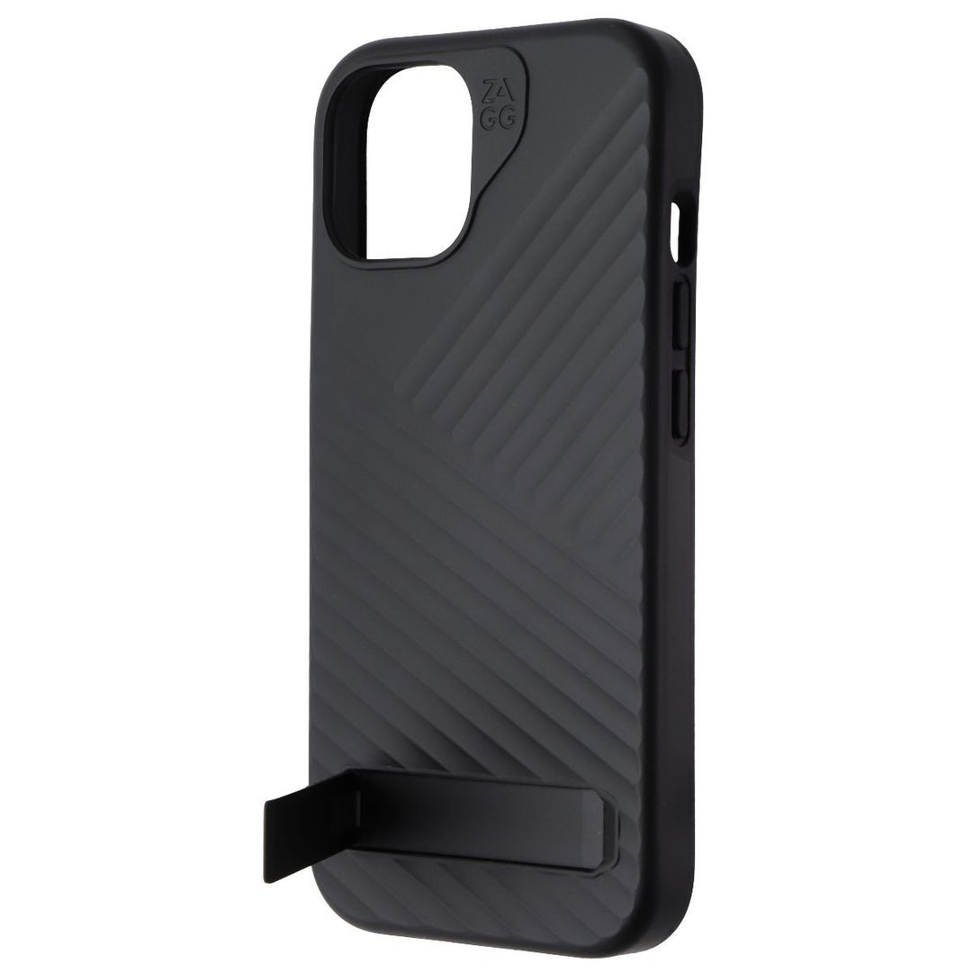 ZAGG Denali Snap w/ Kickstand Case for Apple iPhone 15 - Black Image 1