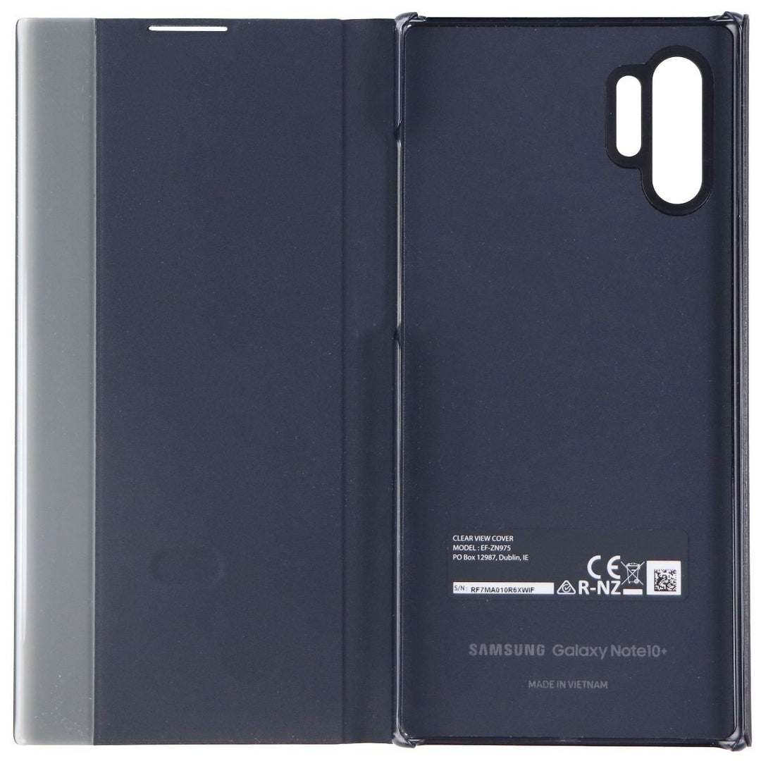 Samsung Clear View Cover for Galaxy Note10+ / Note10+ 5G - Black Image 3