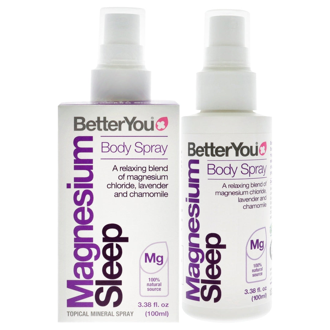 BetterYou Magnesium Sleep Body Spray by BetterYou for Unisex - 3.38 oz Body Spray Image 1