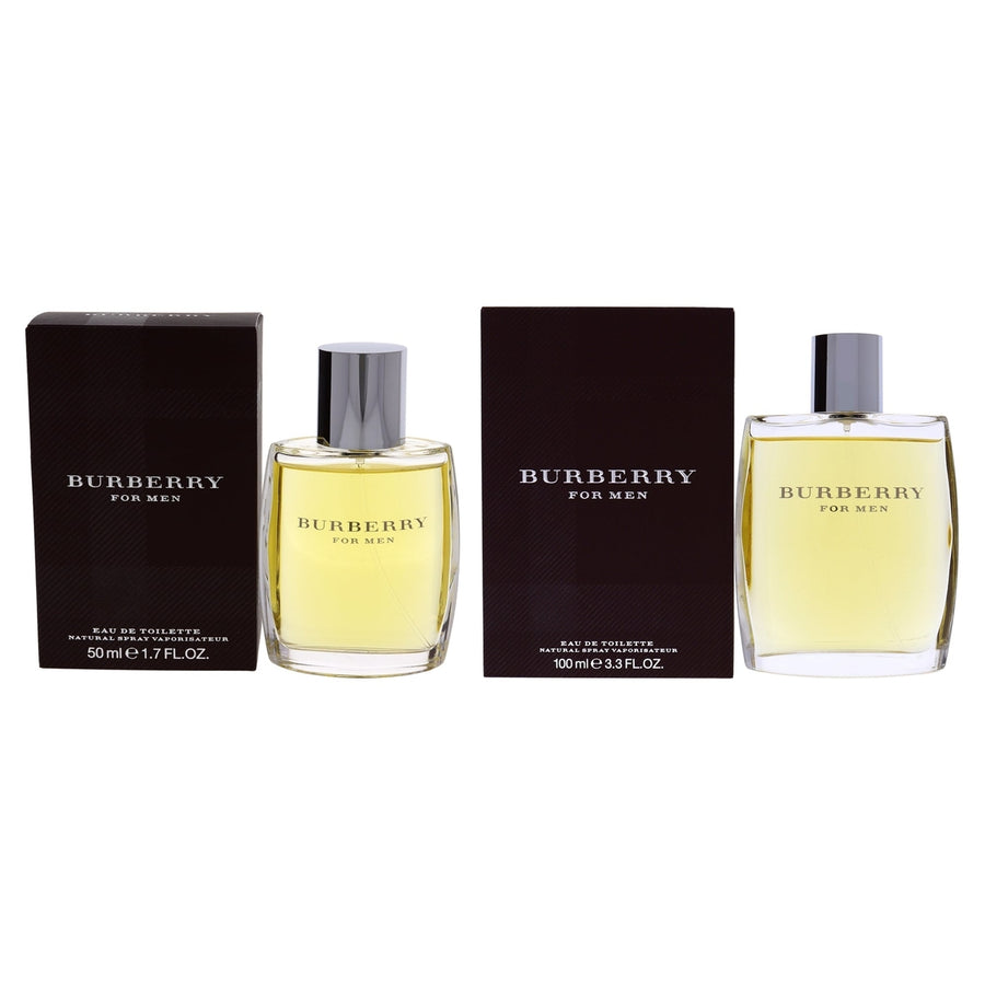 Burberry Burberry Kit by Burberry for Men - 2 Pc Kit 3.3 oz EDT Spray 1.7 oz EDT Spray Image 1