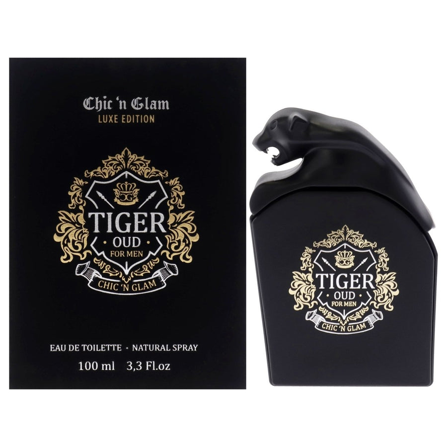 Chic N Glam Tiger Oud - Luxe Edition by Chic N Glam for Men - 3.3 oz EDT Spray Image 1