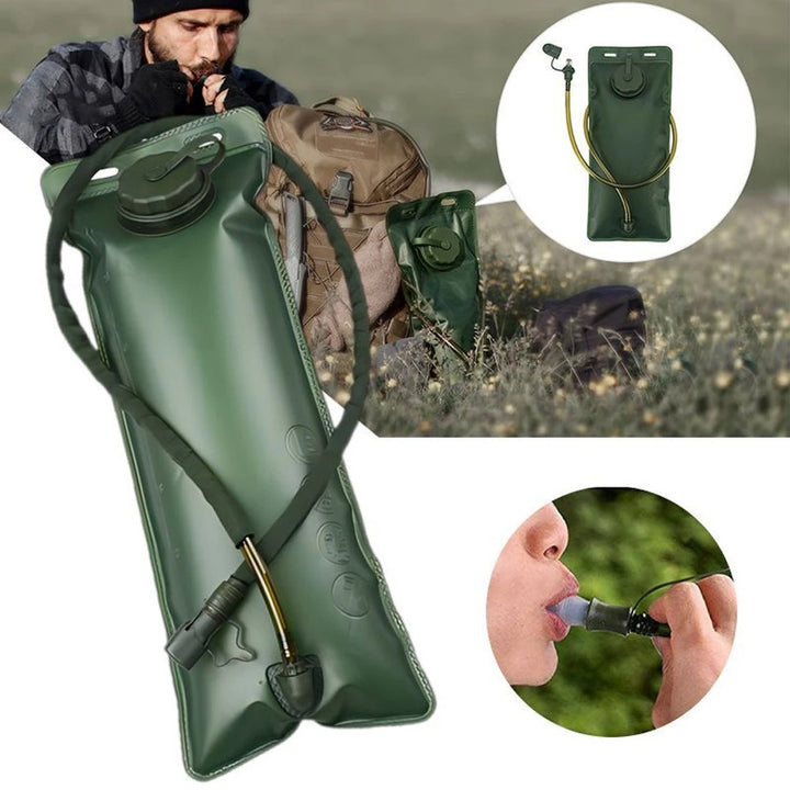 3L Hydration Bladder Leak Proof BPA-Free Water Reservoir for Hiking Backpack Image 2