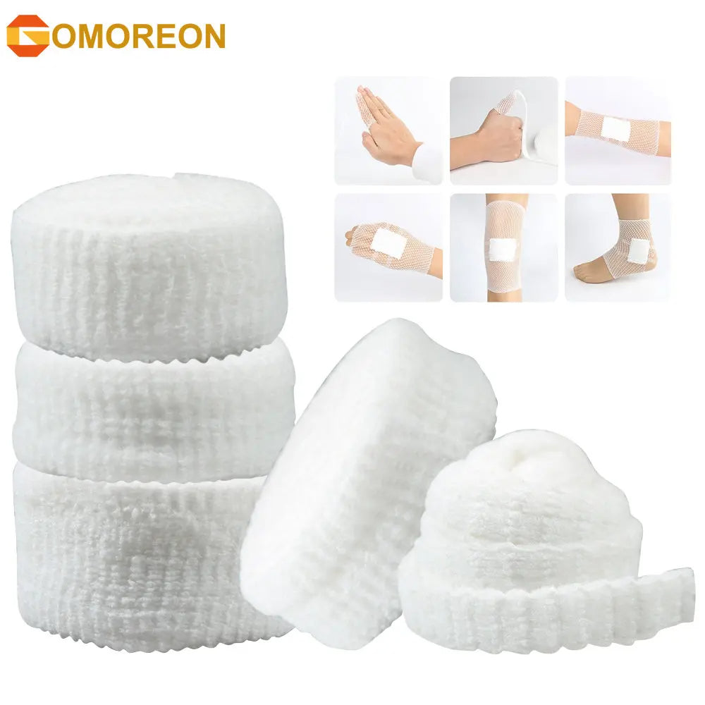 Elastic Net Bandage Tubular Gauze Fix Stretchable Breathable 7 Sizes Available Image 1