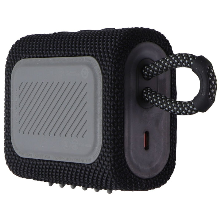 JBL Go 3 Portable Waterproof Speaker with Bluetooth - Black Image 4