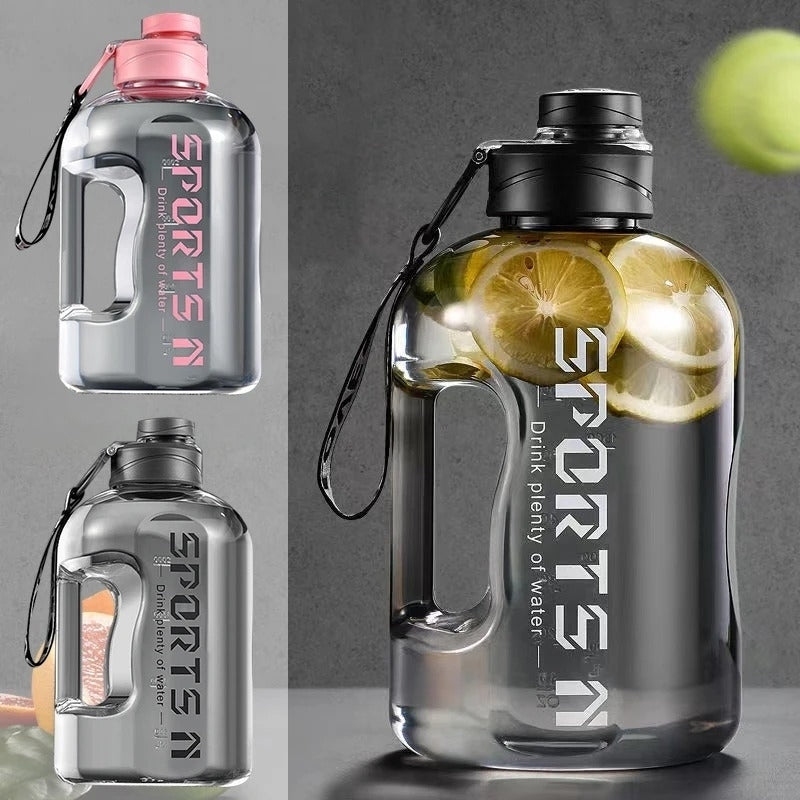 Large Capacity Leakproof Fitness Bottle for Sports and Travel Image 2