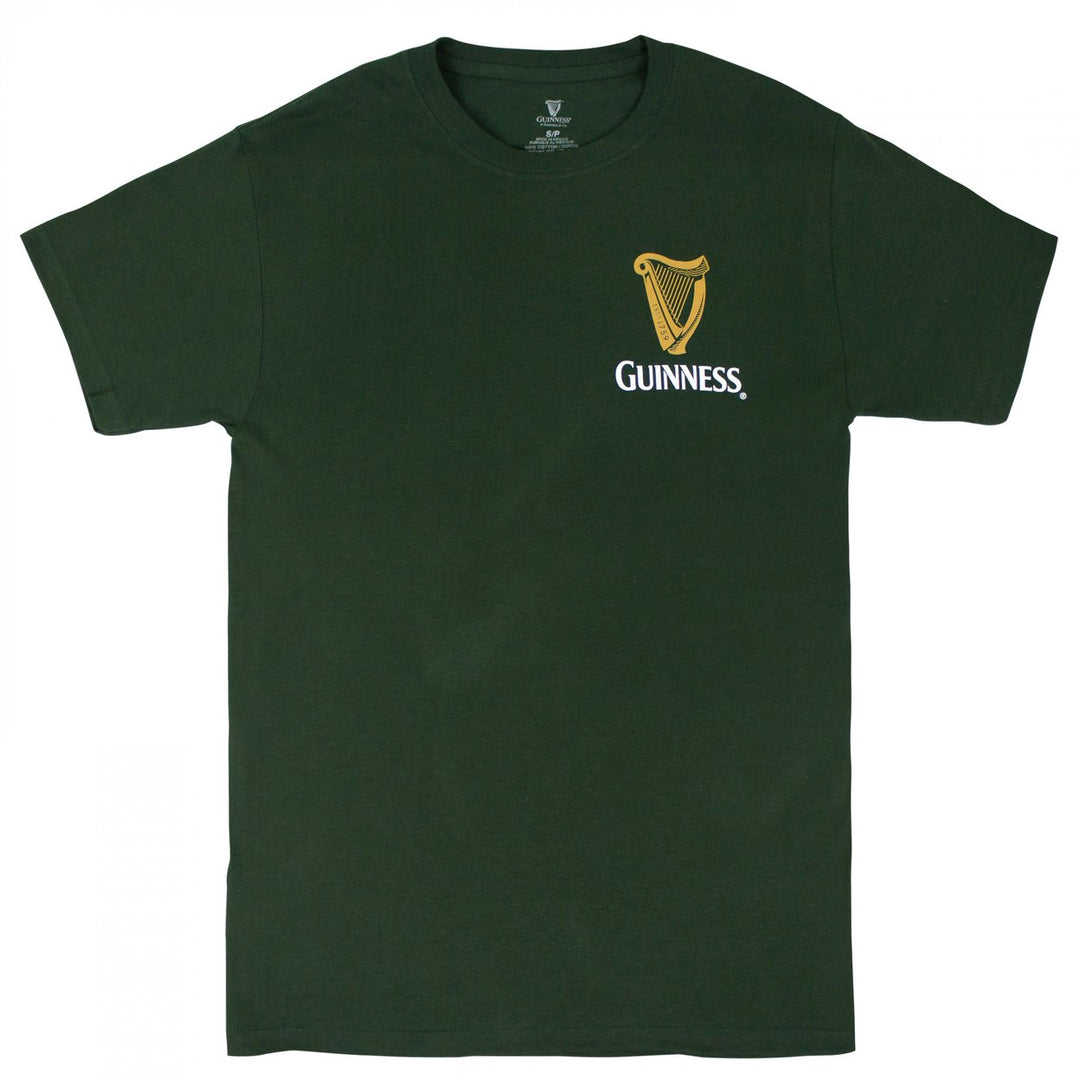 Guinness - Lovely Day for a Guinness Toucan Front and Back T-Shirt Image 3