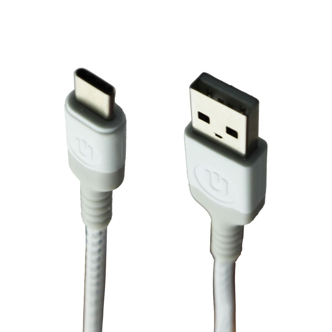 UBREAKIFIX (10-Ft) USB-C to USB Durability Cable for USB-C Devices - White Image 1