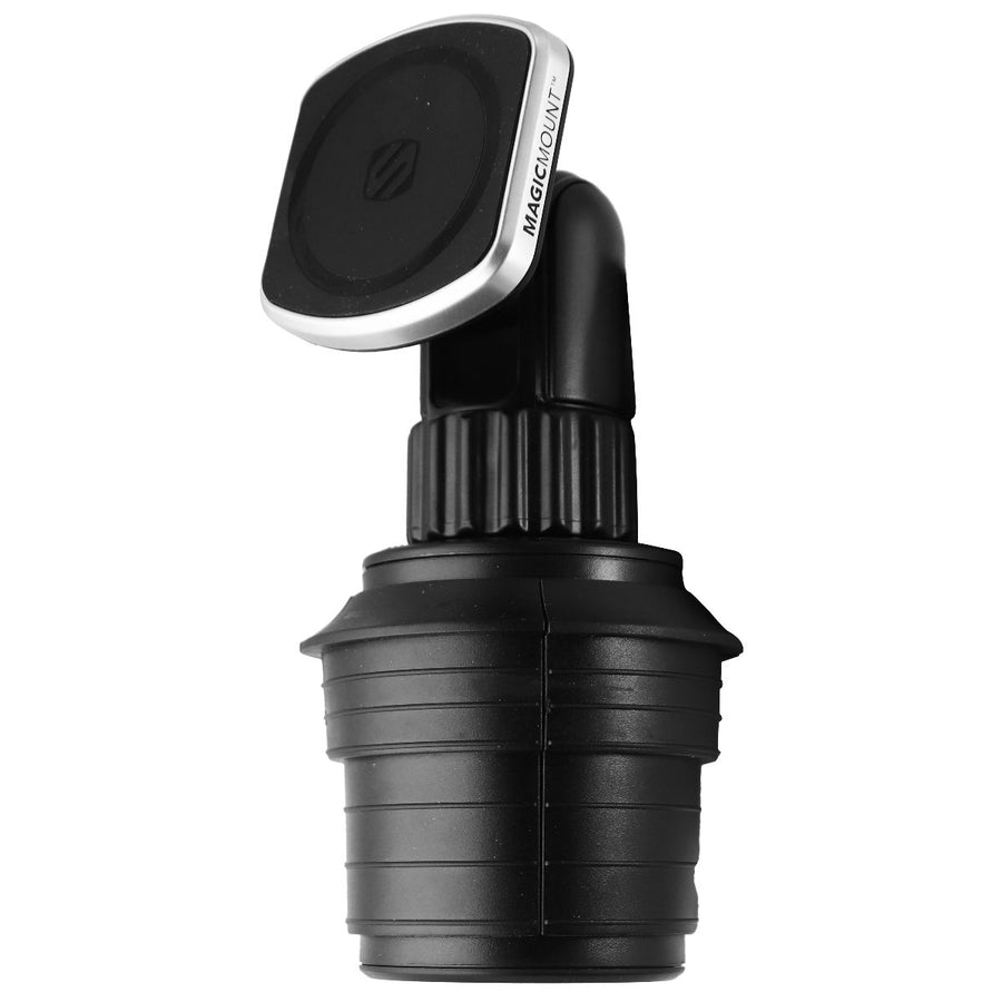 SCOSCHE MagicMount Pro2 Cup Magnetic Phone Mount for Cup Holders - Black/Silver Image 1