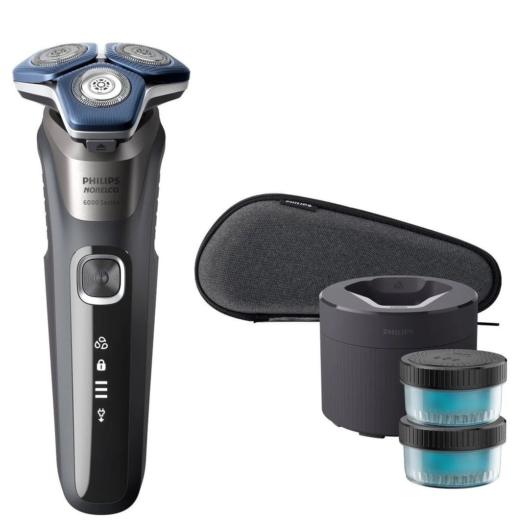 Philips Norelco Shaver 6900 with SenseIQ and Quick Clean Pod Series 6000 Image 1