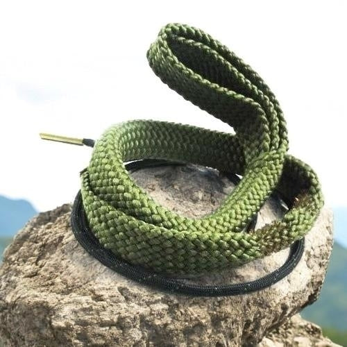 WM 9mm 357 Gun Pistol Bore Cleaning Rope Snake with Inline Bronze Brush - 2 Pack Image 4