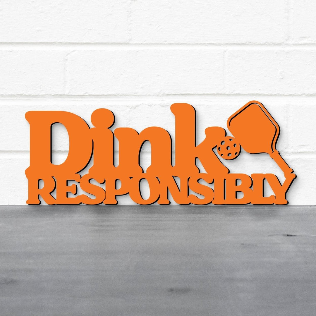 Dink Responsibly Pickleball Wall Art Image 3