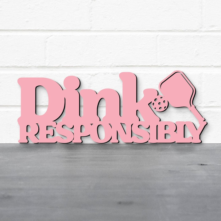 Dink Responsibly Pickleball Wall Art Image 4