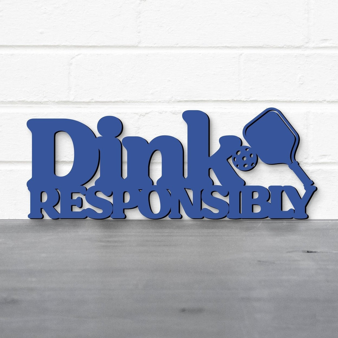 Dink Responsibly Pickleball Wall Art Image 7