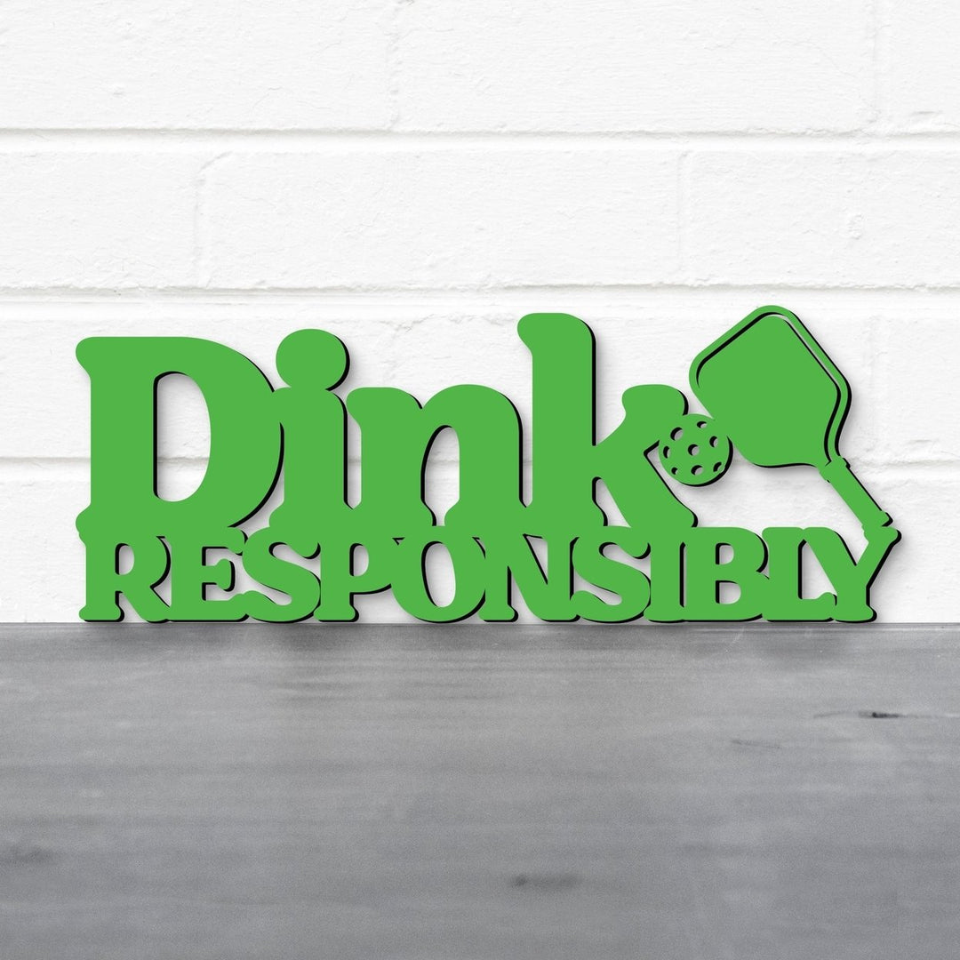 Dink Responsibly Pickleball Wall Art Image 10