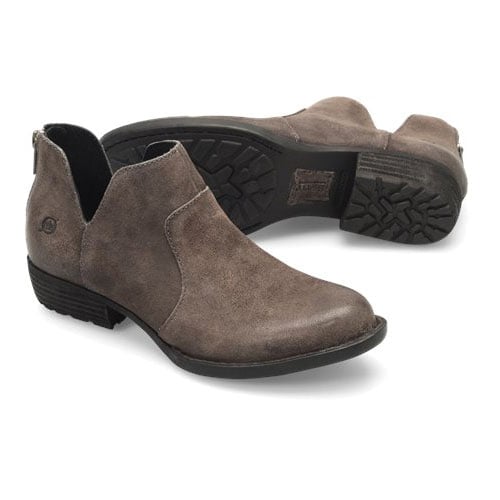 Born Womens Kerri Basalto (dark grey) Distressed Leather - BR0012042 8.5 DK GREY (BASALTO) DISTRESSED Image 4