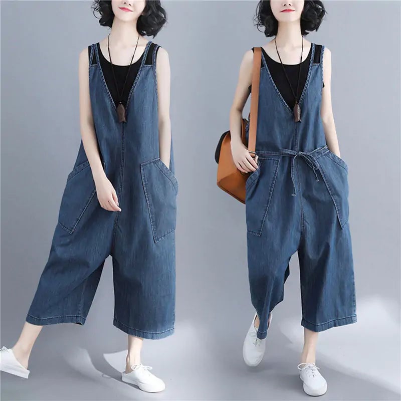 Wide Leg Big Size Jumpsuits Image 1