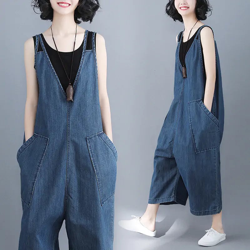 Wide Leg Big Size Jumpsuits Image 2