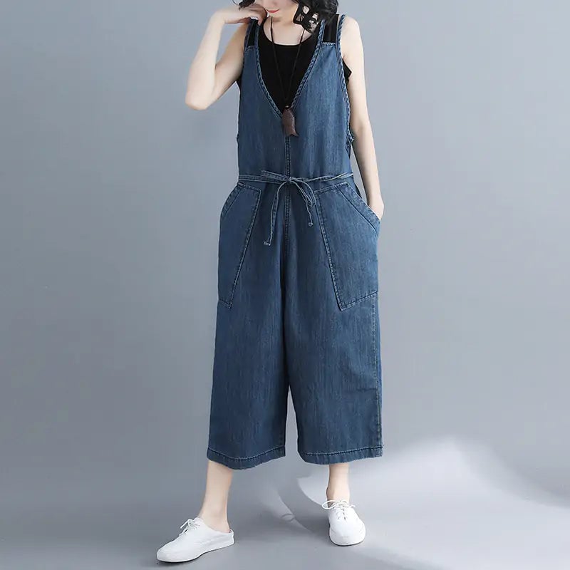 Wide Leg Big Size Jumpsuits Image 4