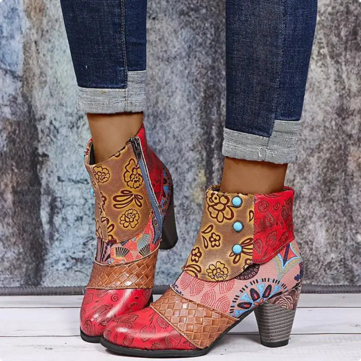 Waterproof Retro Boots for Women Image 12