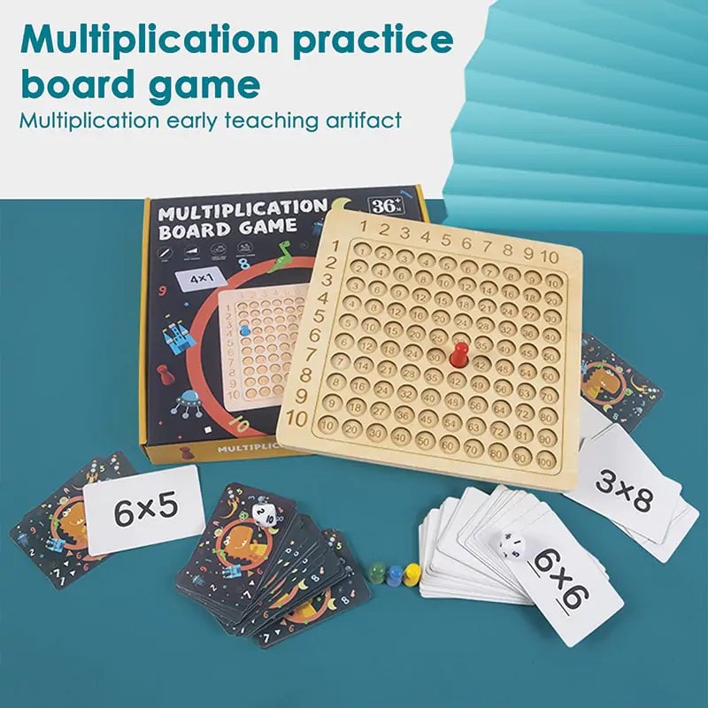 Wooden Montessori Math Board Image 2